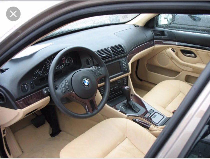 BMW e39 салон