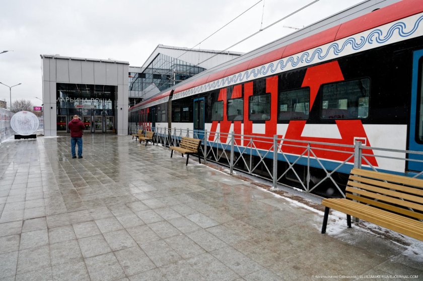 МЦД 2 Марьина роща