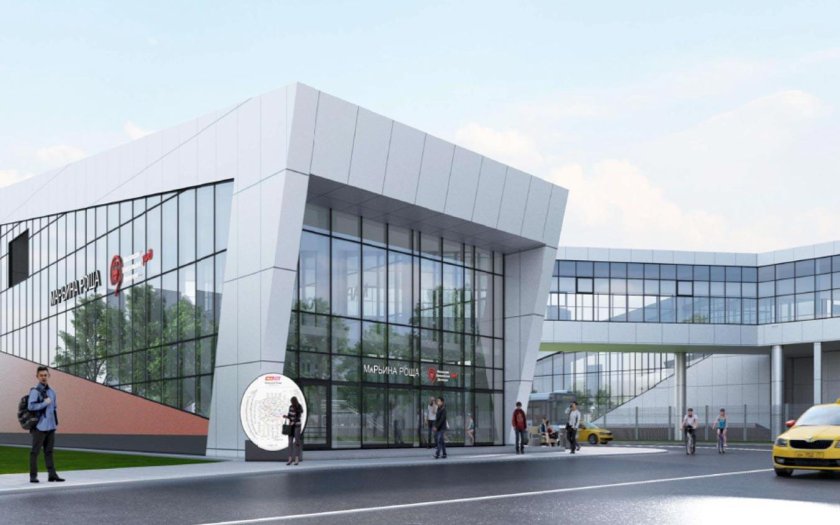 Станция Марьина роща МЦД 2