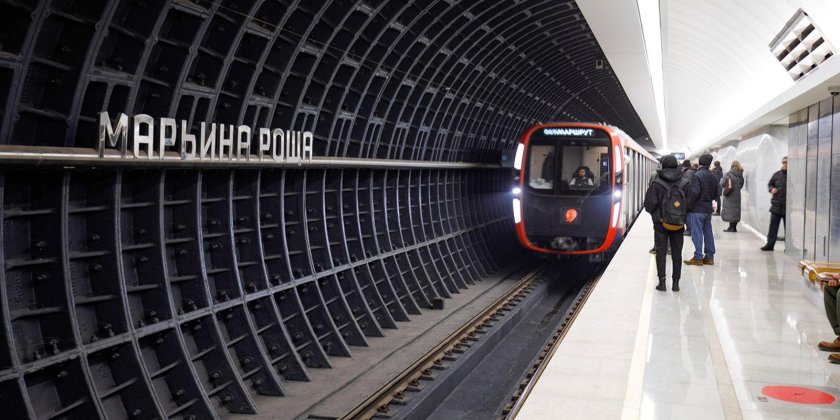 Станция Марьина роща БКЛ