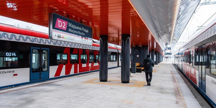 МЦД 2 Марьина роща