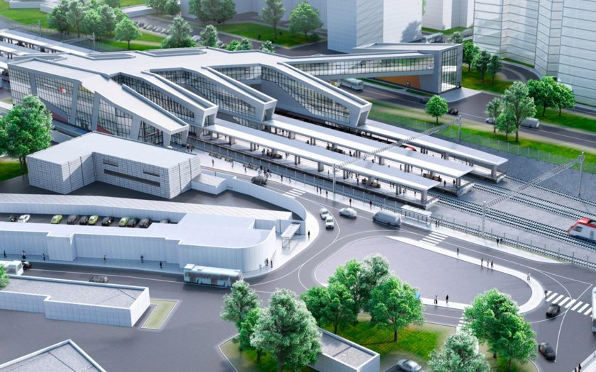 Станцию Марьина роща МЦД-2 проект