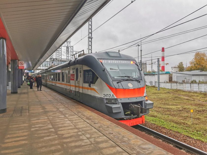 Электропоезд эп 2 д