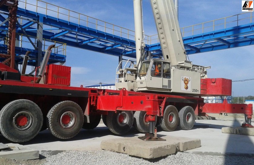 Автокран Krupp KMK 7250