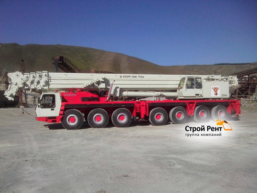 Автокран Krupp KMK 7250