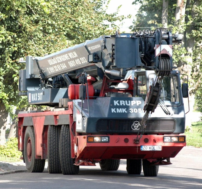 Автокран Krupp KMK 7250