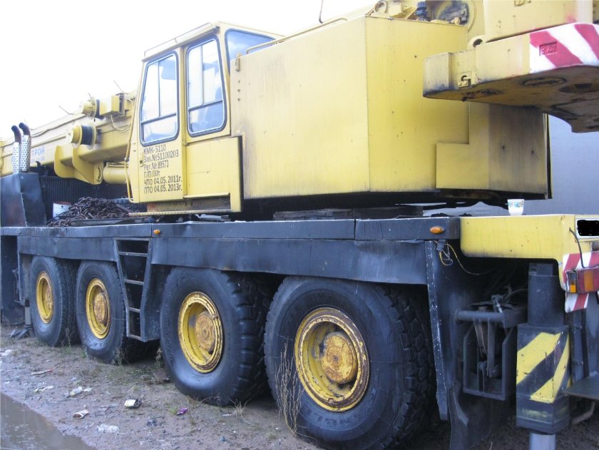 Автокран liebherr ltm 1050