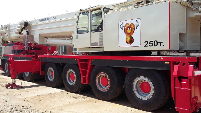 Автокран Krupp KMK 7250