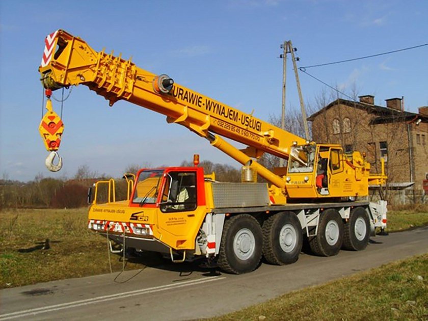 Кран Faun RTF 40