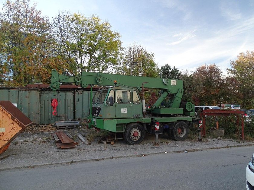 Крупп автокран