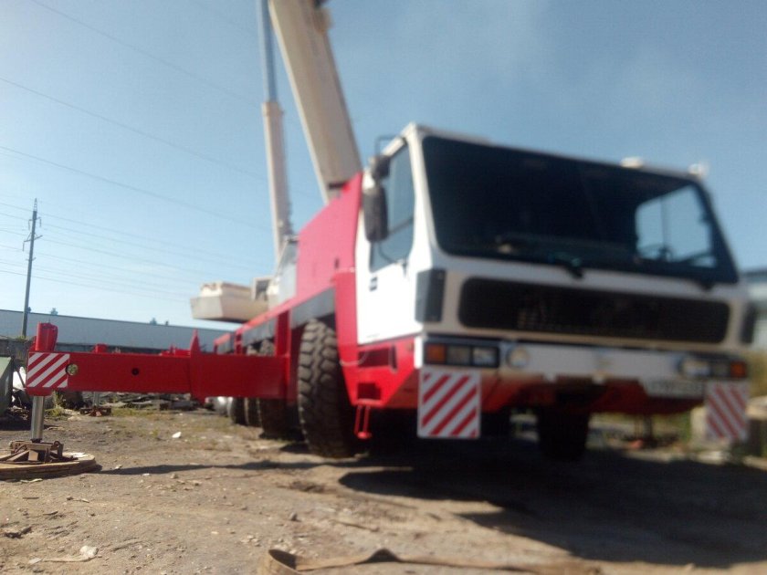 Автокран terex demag 120 ас