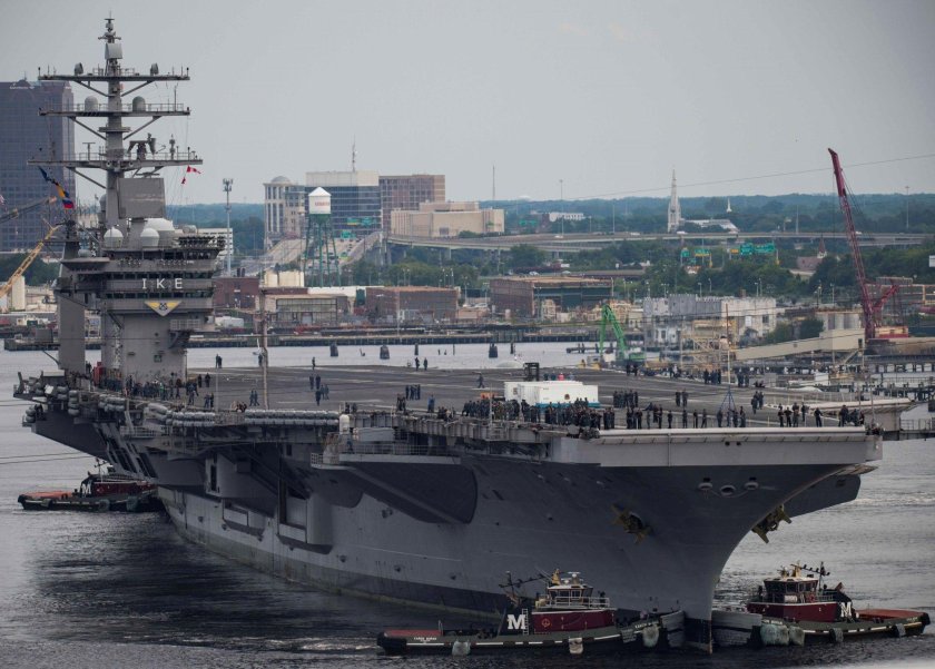 Dwight Eisenhower авианосец