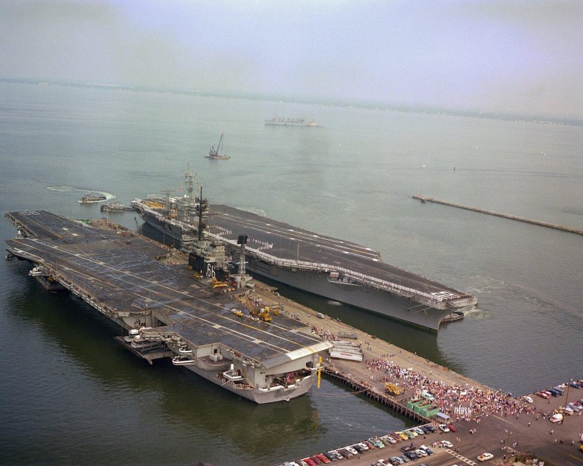 Дуайт Эйзенхауэр авианосец