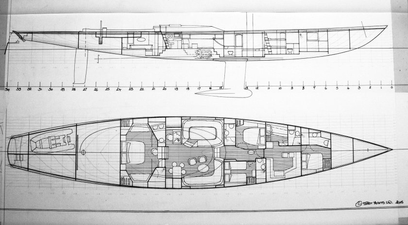 Яхта л-6 чертежи