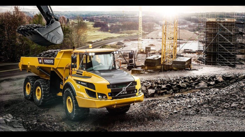 Самосвал Volvo a30g
