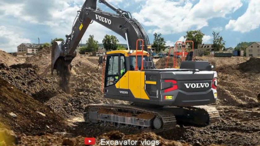 Экскаватор volvo