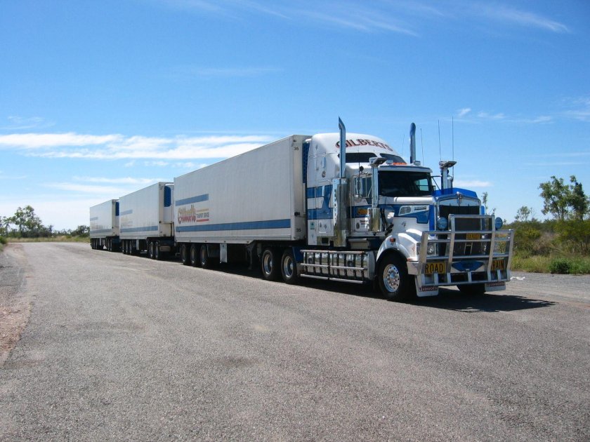 Автопоезд Кенворт