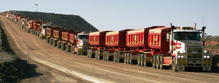 Автопоезда в Австралии