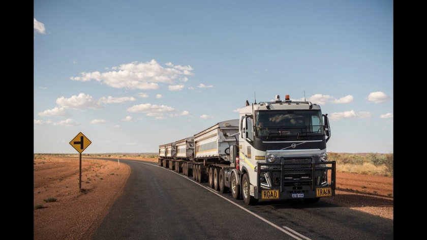 Грузовые автопоезда Австралии