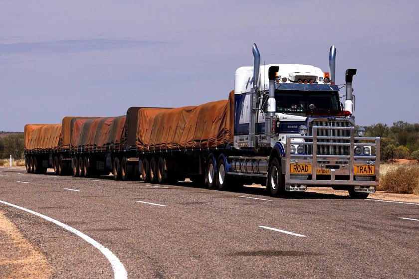 Грузовые автопоезда Австралии