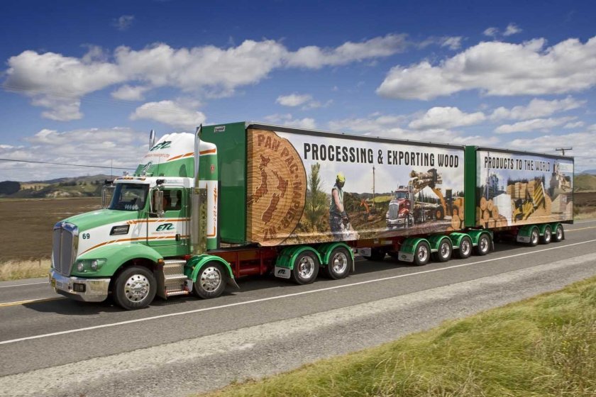 Kenworth четырехосный k200