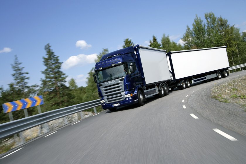 Scania r620 автопоезд