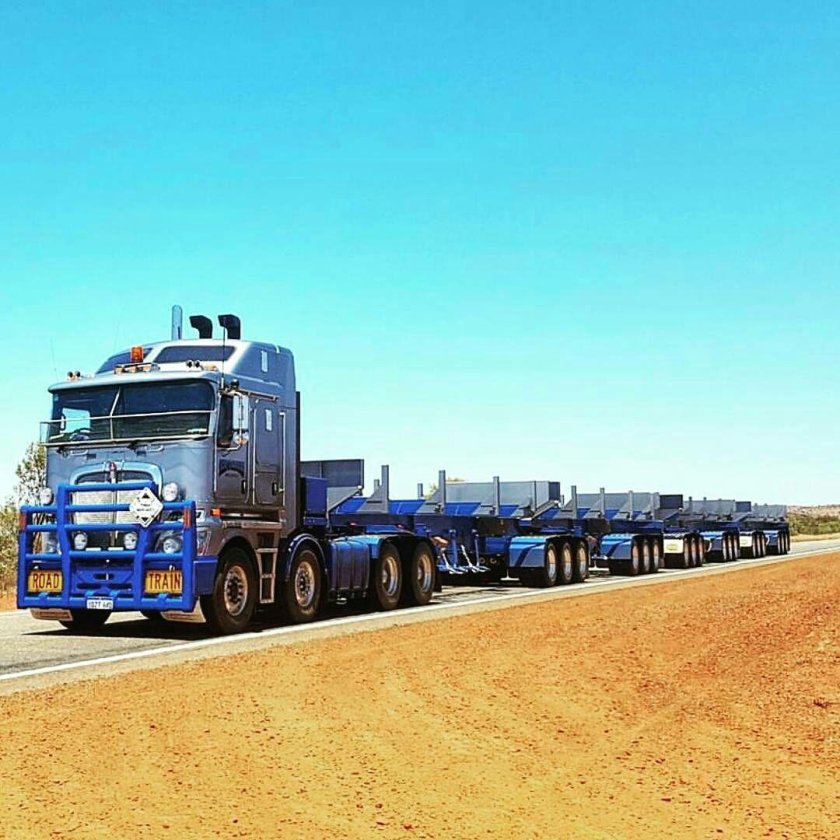 Kenworth k200 автопоезд