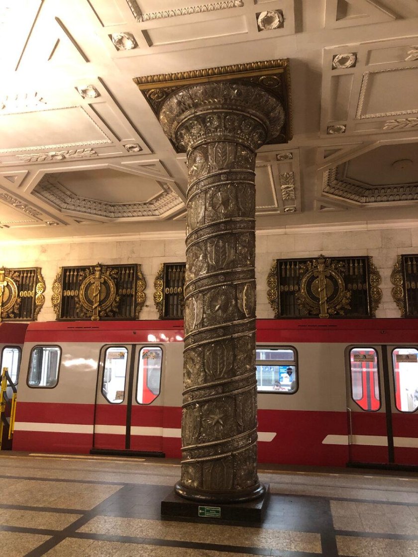 Метро автово санкт петербург