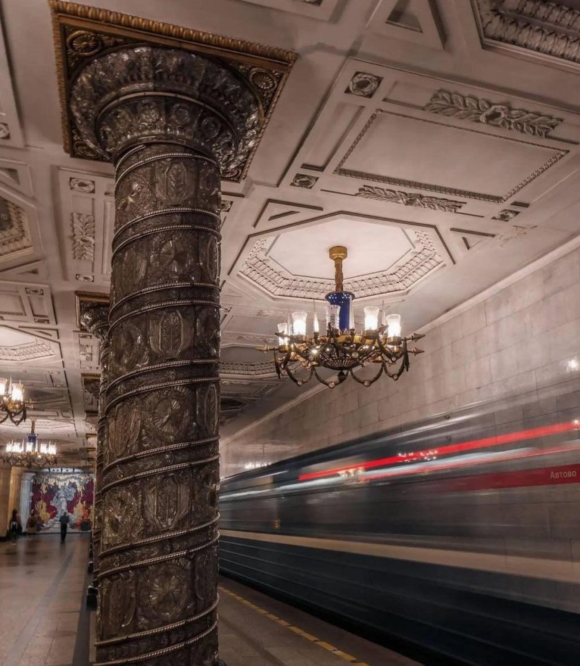 Самая красивая станция метро в мире Автово
