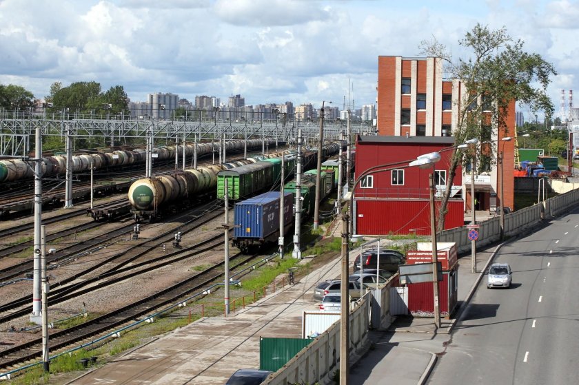 ЖД станция Автово