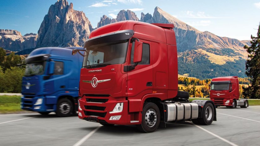 Dongfeng dfh4180 седельный тягач