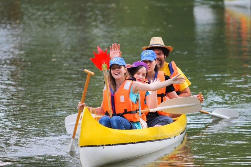 Прогулка на лодке