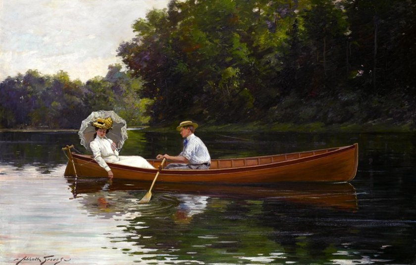 Американский художник Abbott Fuller Graves