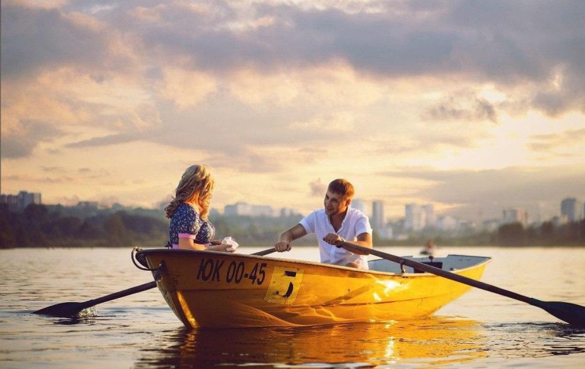 Прогулка на лодке