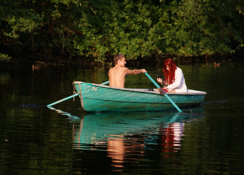 Прогулка на лодке