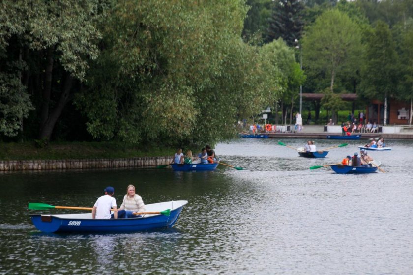 Измайловский парк катамараны