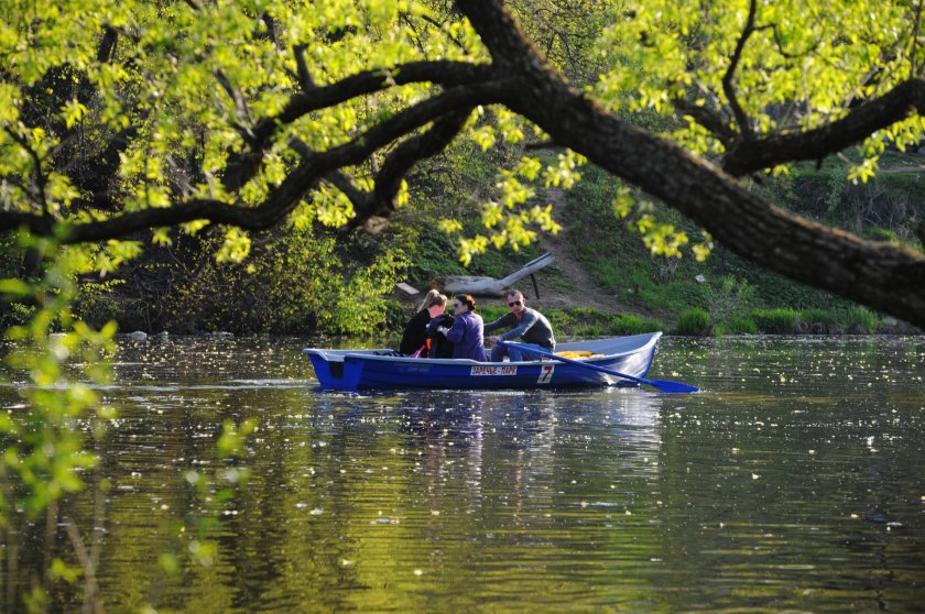 Прогулка на лодке