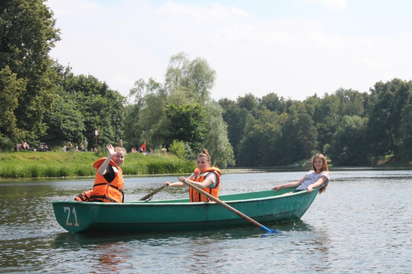 Прогулка на лодке