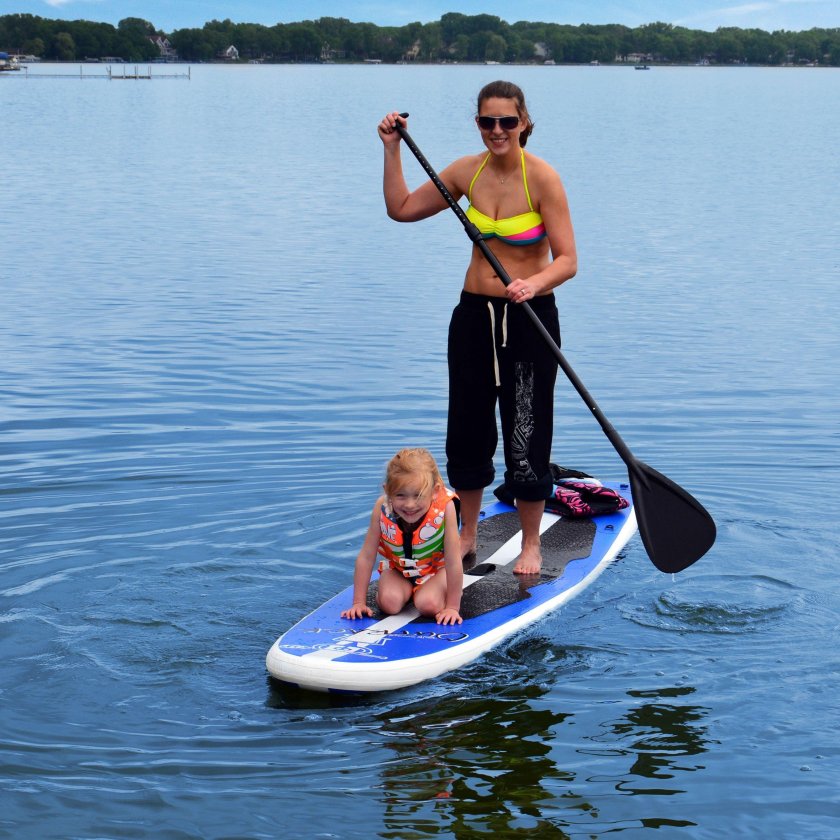 Доска для плавания с веслом