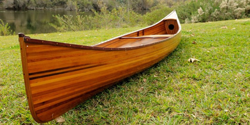 Лодка плоскодонка каноэ