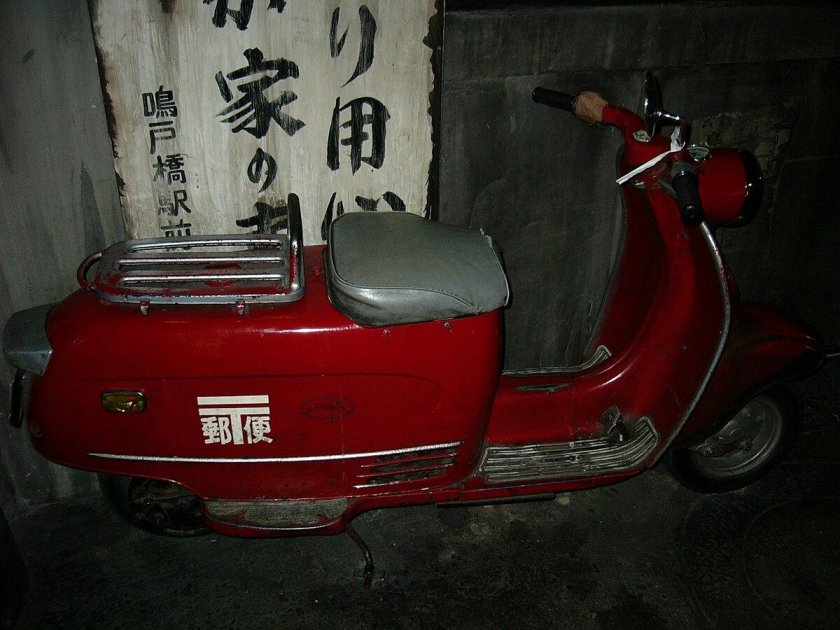Японский мотороллер