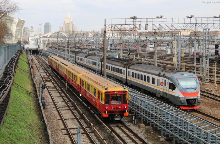 Москва вагон метро