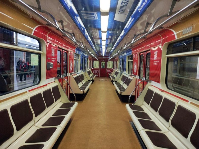 Состав метро от Мосфильма