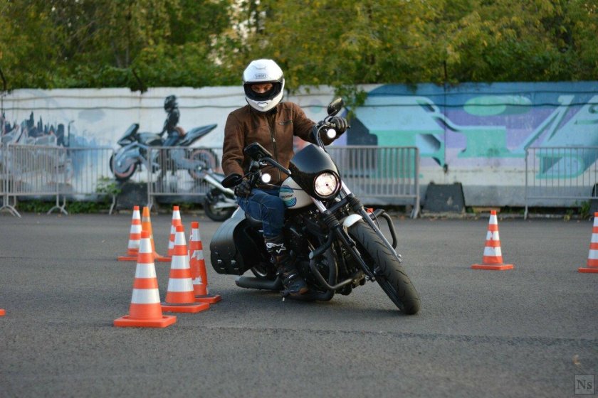 Вождение мотоцикла