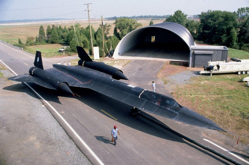 Самолет SR-71 Blackbird