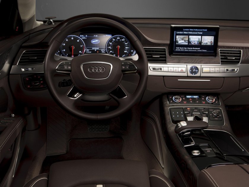 Ауди а8 d4 салон