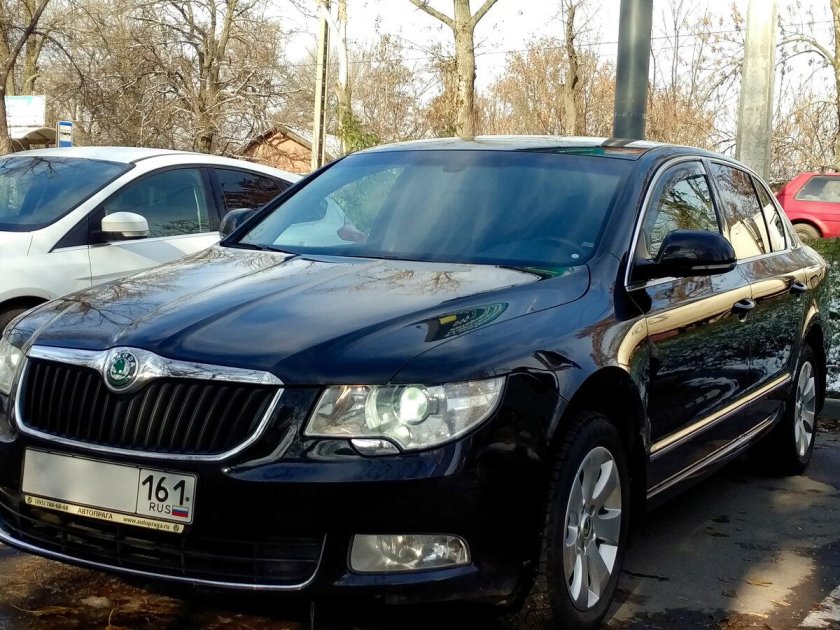 Шкода представительский класс