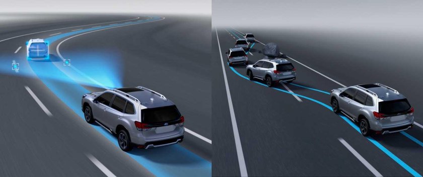 Forester 2021 Дальний свет