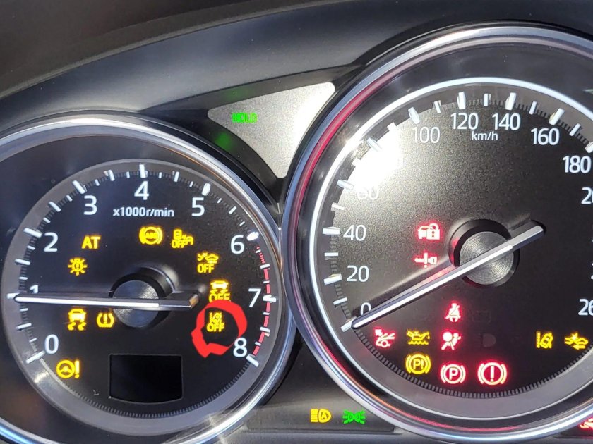 Мазда 6 панель приборов обозначения