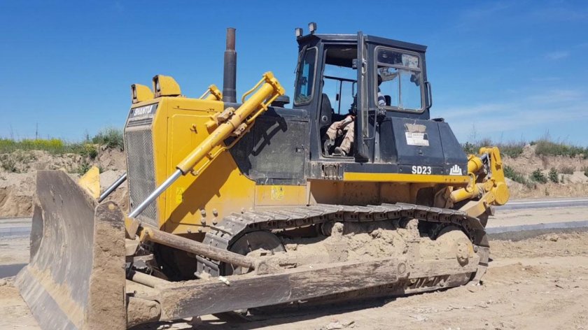 Машинист бульдозера Шантуй